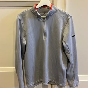 Nike Golf Grey Quarter Zip